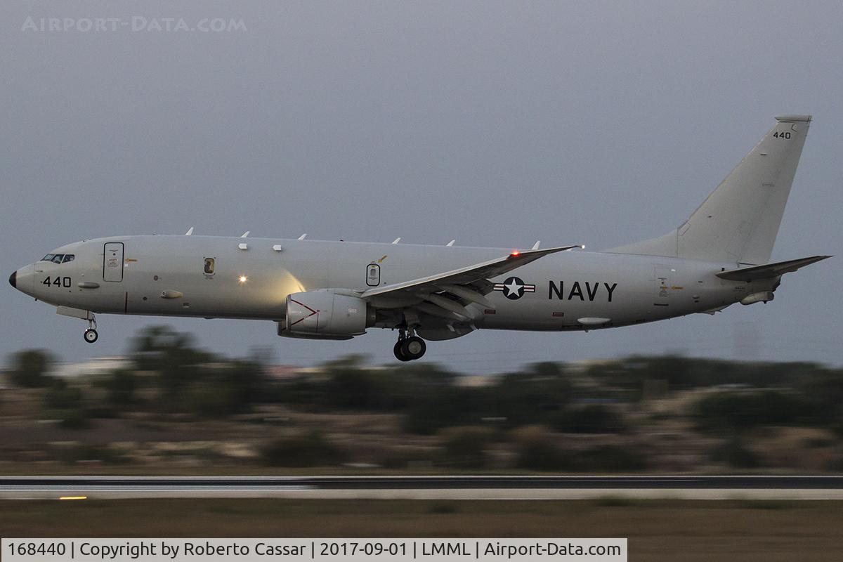 168440, 2013 Boeing P-8A Poseidon C/N 40820/4366, Runway 31