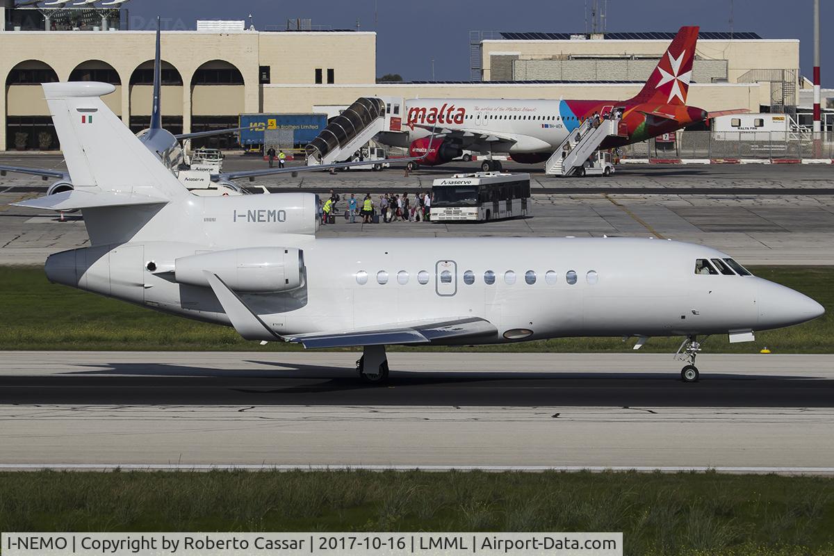 I-NEMO, 2011 Dassault Falcon 900LX C/N 255, Runway 31 Backtrack