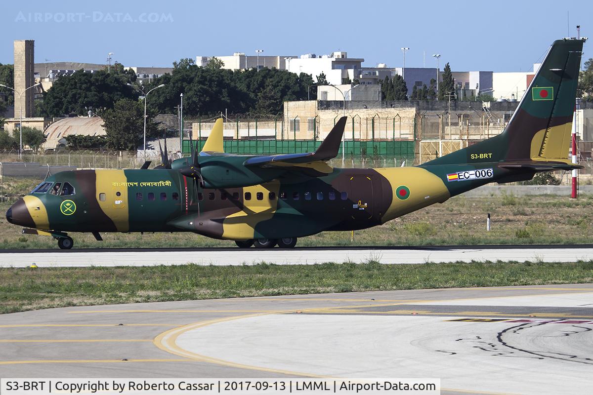 S3-BRT, 2017 CASA C-295W C/N 170, Runway 31 Backtrack