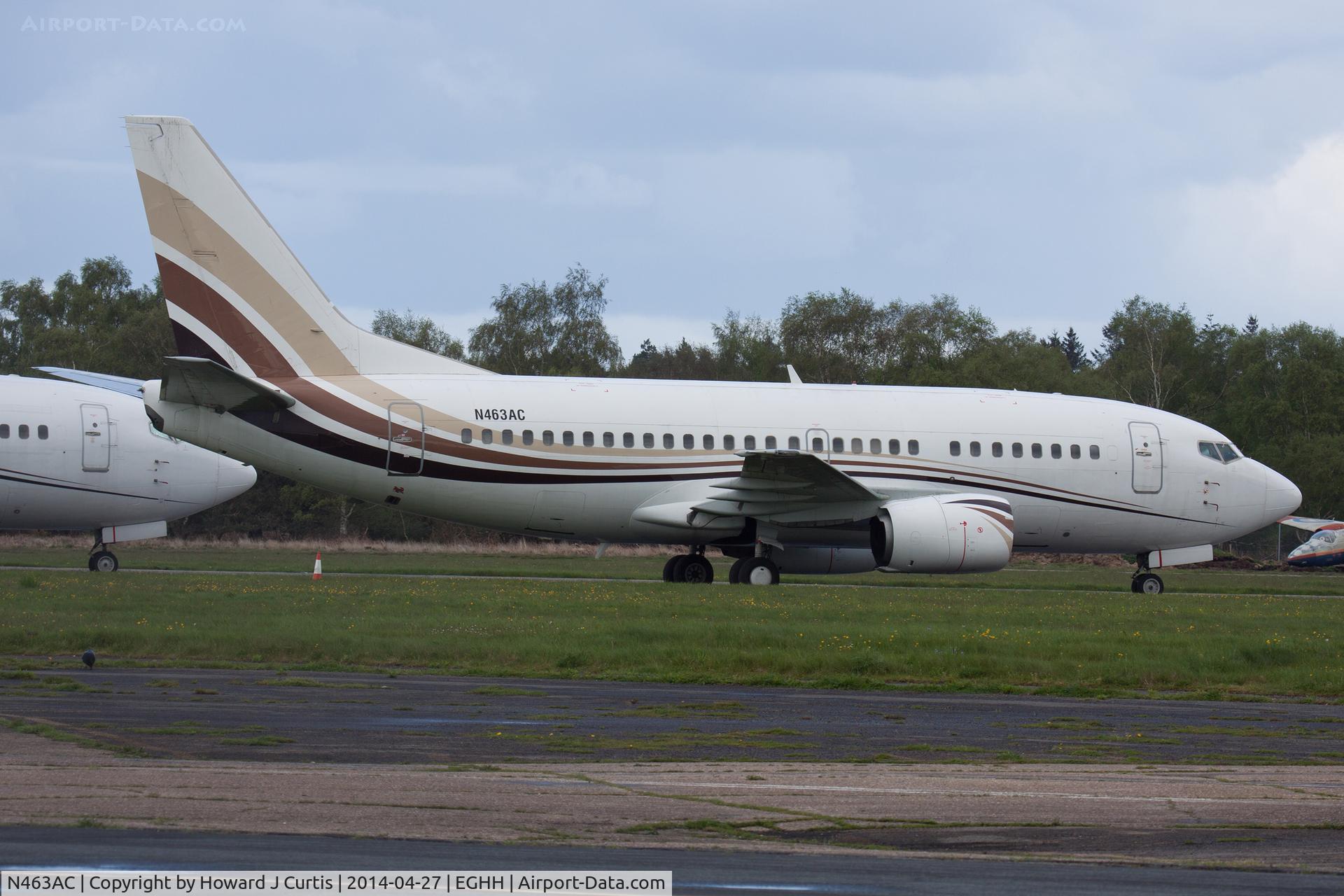 N463AC, 1995 Boeing 737-528 C/N 27425, In temporary store