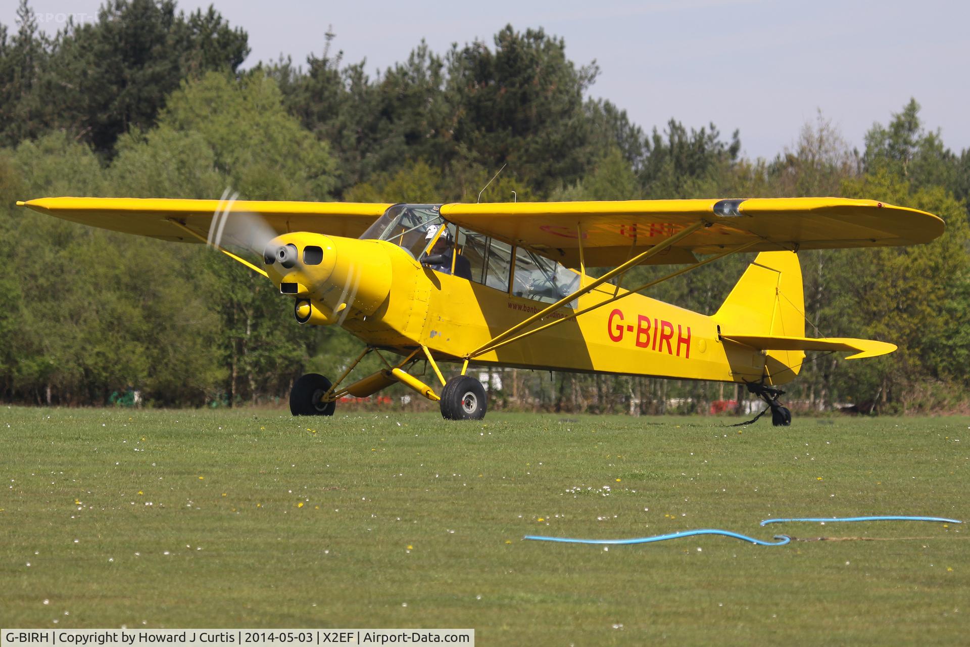 G-BIRH, 1955 Piper L-21B Super Cub (PA-18-135) C/N 18-3853, In use as a temporary tug with the Dorset Gliding Club