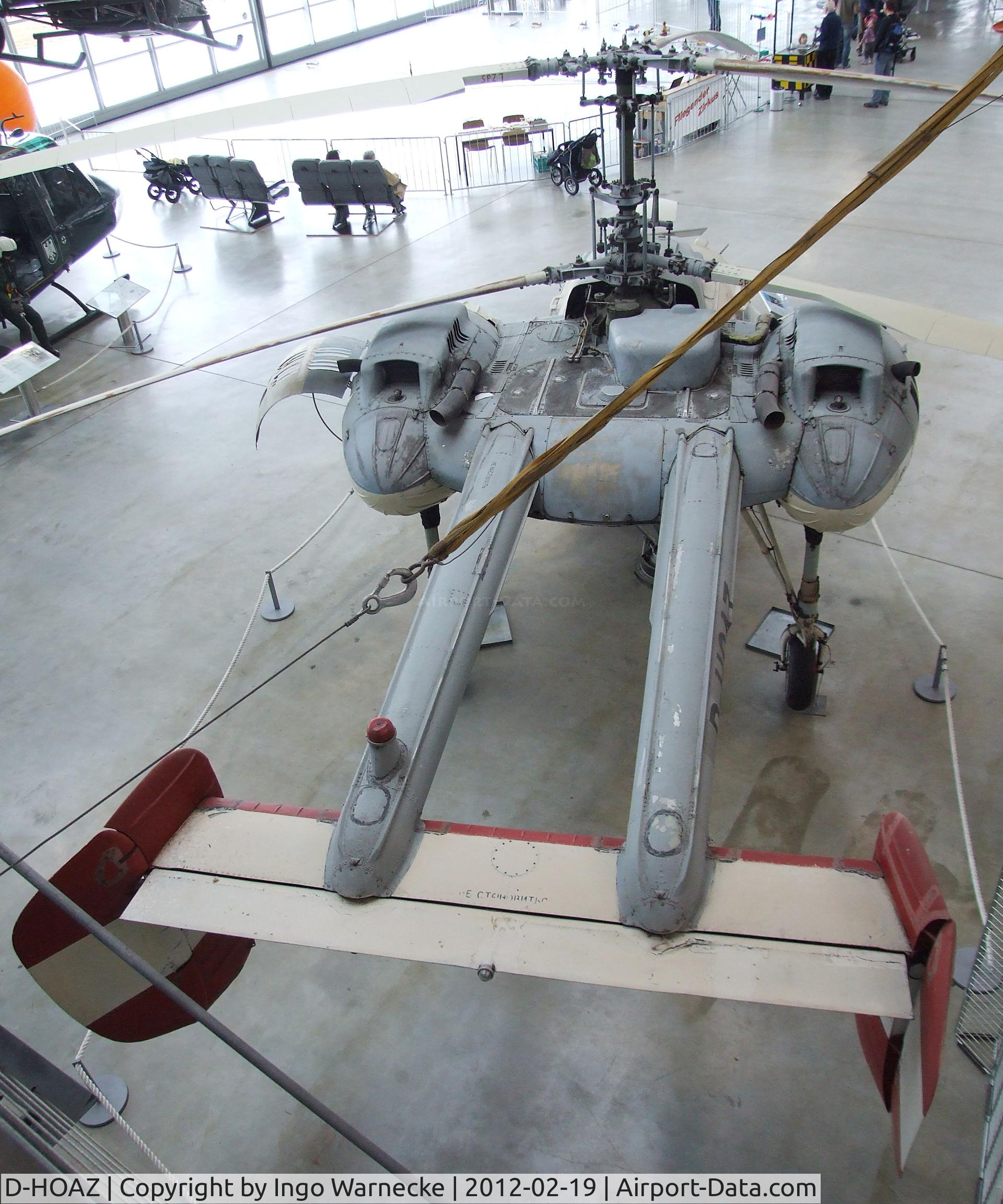 D-HOAZ, Kamov Ka-26 Hoodlum C/N 7605615, Kamov Ka-26 HOODLUM at the Deutsches Museum Flugwerft Schleißheim, Oberschleißheim