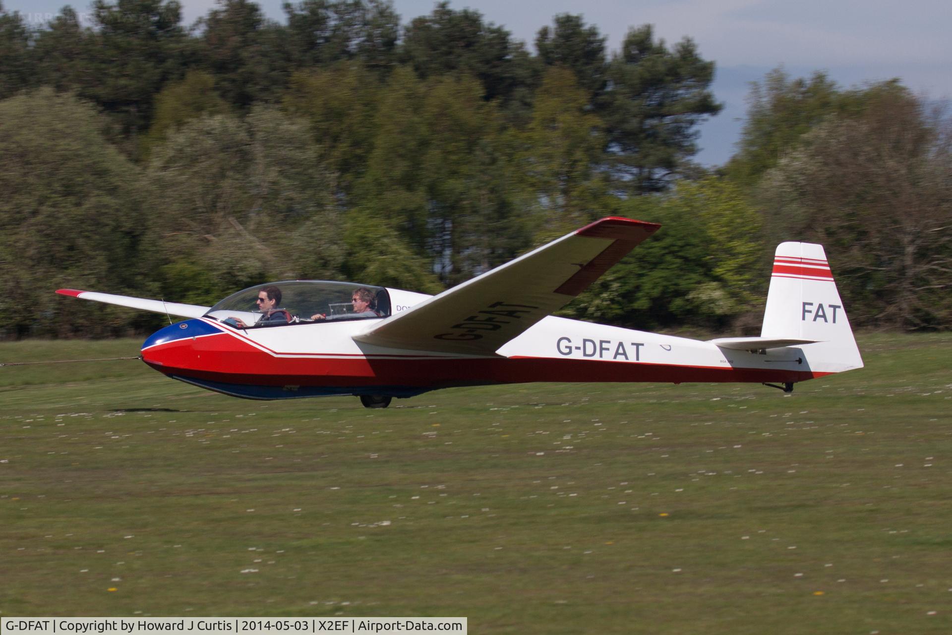 G-DFAT, 1976 Schleicher ASK-13 C/N 13528, Dorset Gliding Club