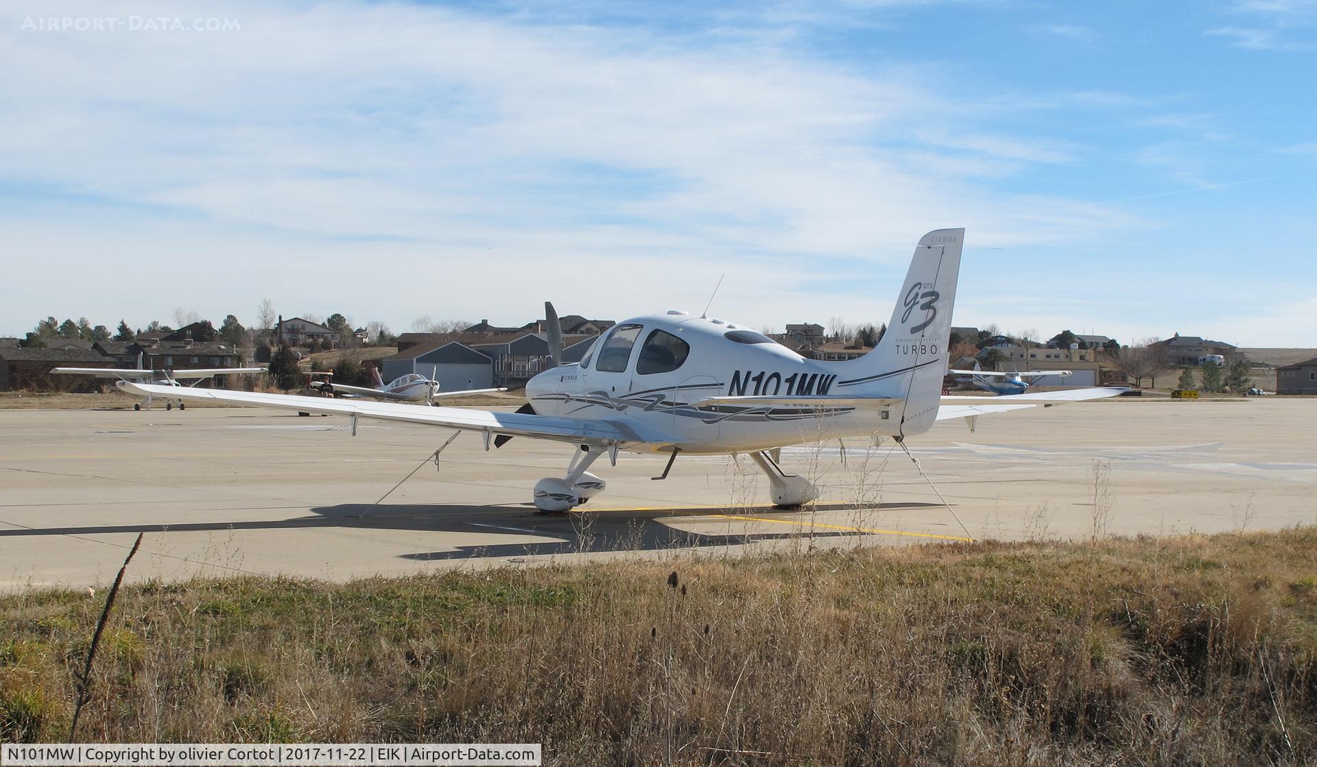 N101MW, 2007 Cirrus SR22 G3 GTS Turbo C/N 2823, Erie airport