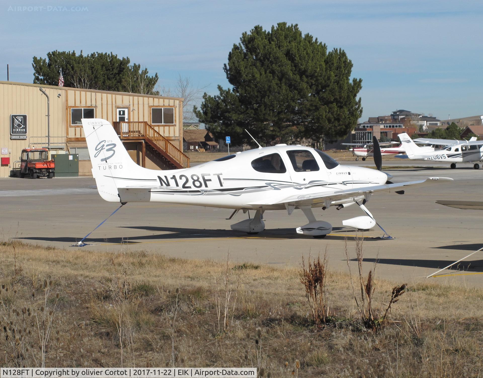 N128FT, 2008 Cirrus SR22 G3 GTS Turbo C/N 3116, Erie airport