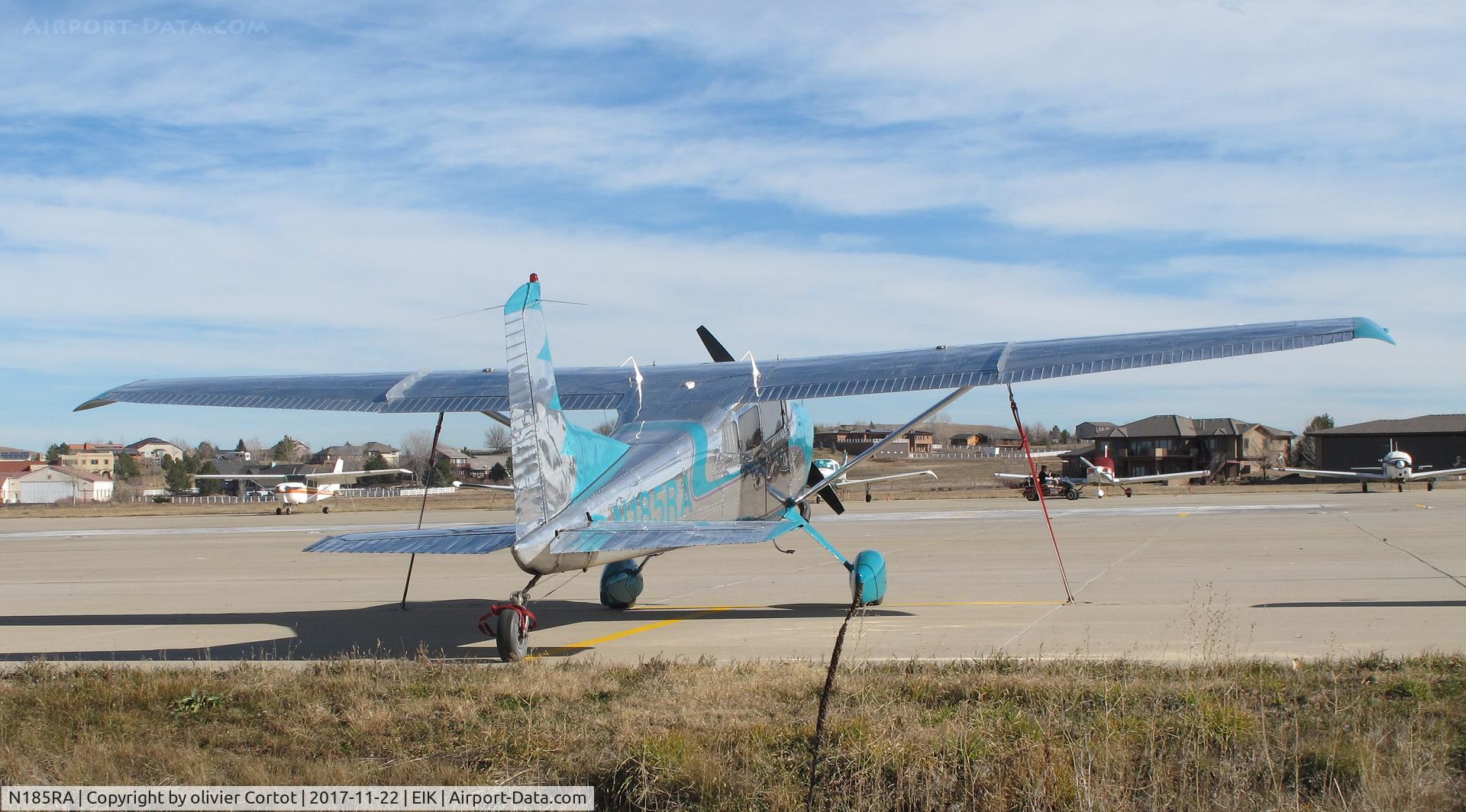 N185RA, Cessna 185 Skywagon C/N 185-1209, Erie airport