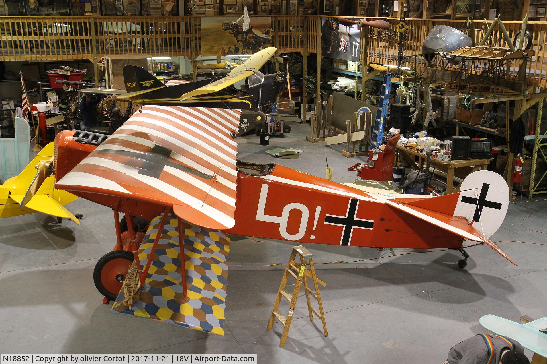 N18852, 1979 Fokker D-VII Replica C/N 20, beautiful place in Colorado