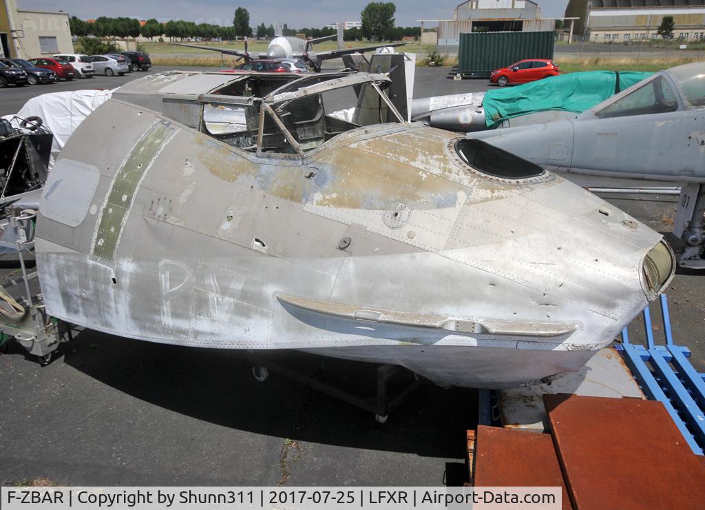 F-ZBAR, Consolidated PBY-5A Catalina C/N CV.249, Catalina nose preserved @ Rochefort Navy Museum since 1991. Delivered in the 60's to the French Securité Civile as F-ZBAR. Highly damaged in 1964, the aircraft was stored at Marignane and used for pieces for the 7 others Catalina.