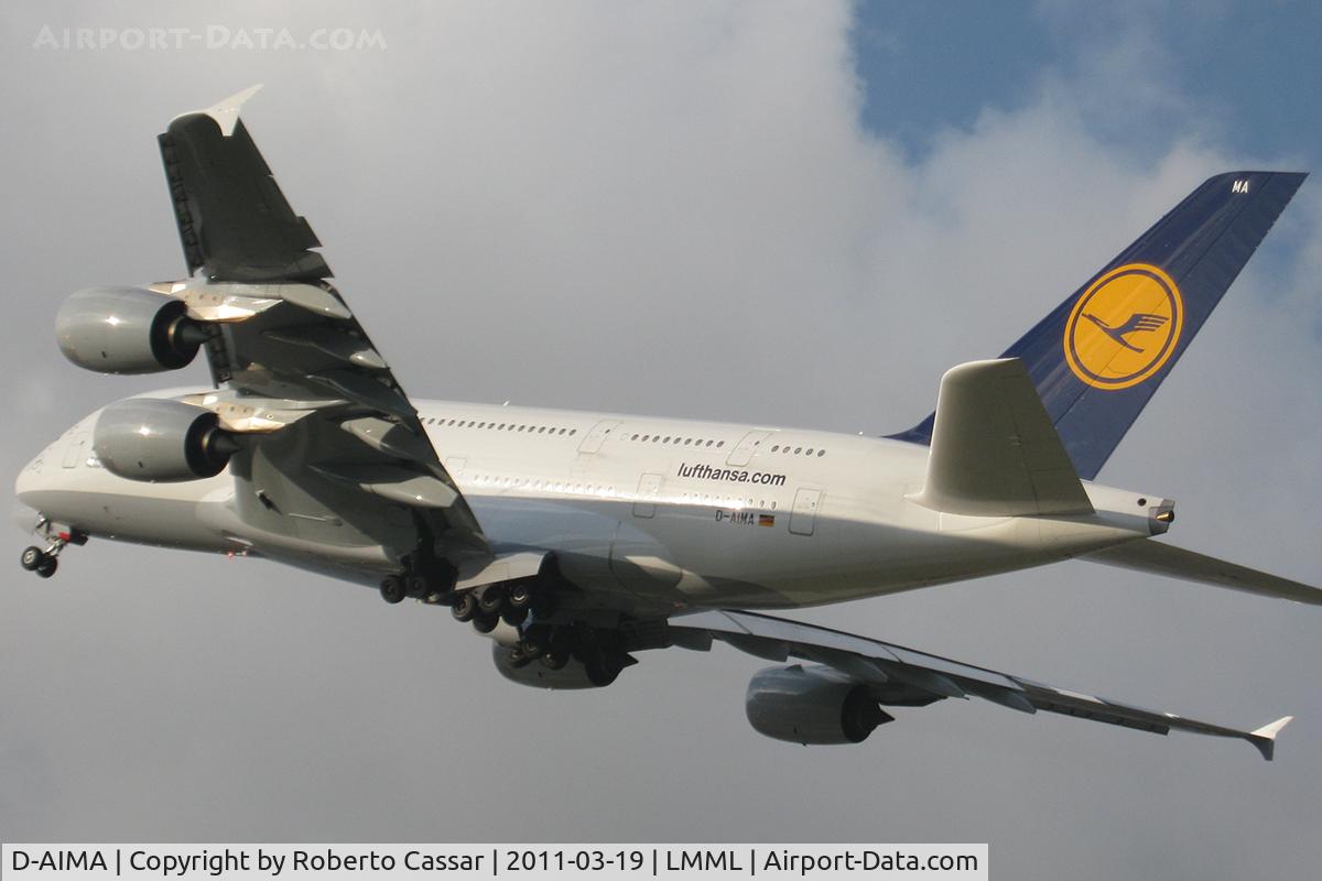 D-AIMA, 2010 Airbus A380-841 C/N 038, RUnway 31