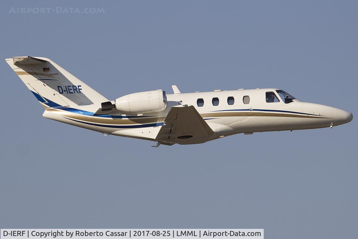 D-IERF, 1999 Cessna 525 Citation Jet C/N 525-0310, Runway 13