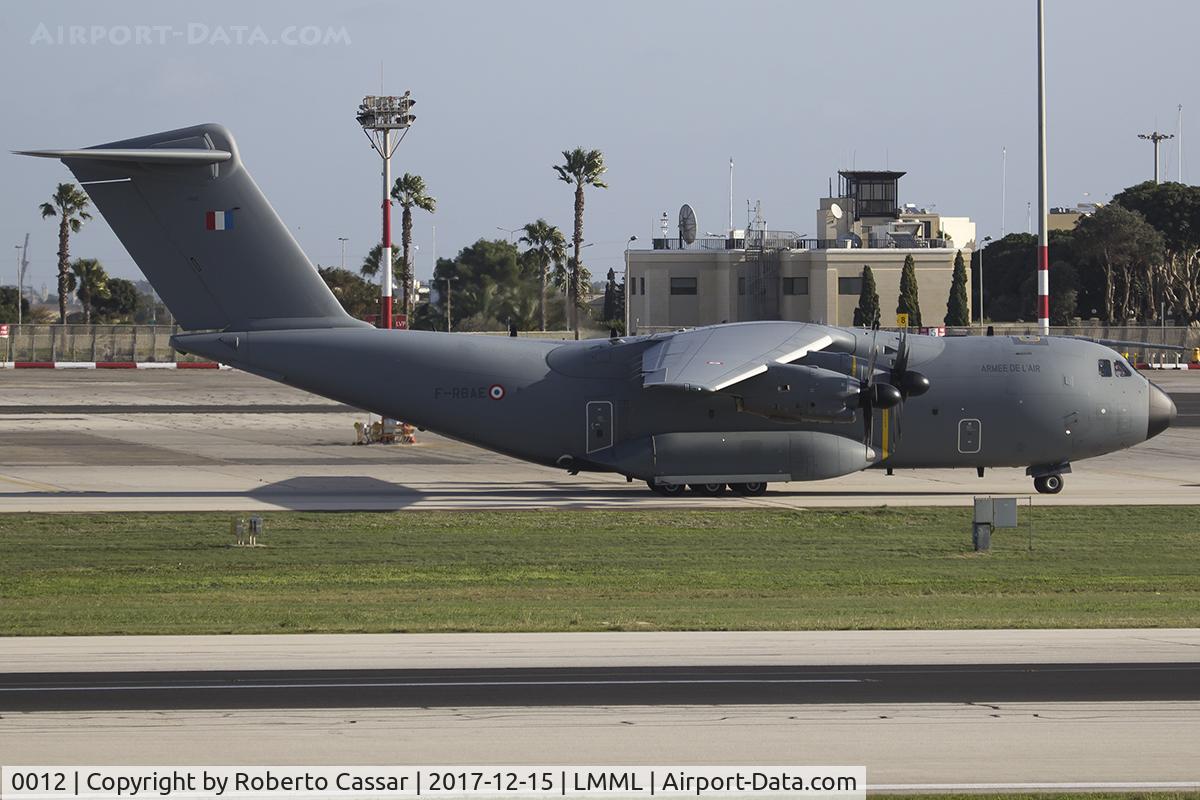 0012, 2014 Airbus A400M Atlas C/N 012, Park 9