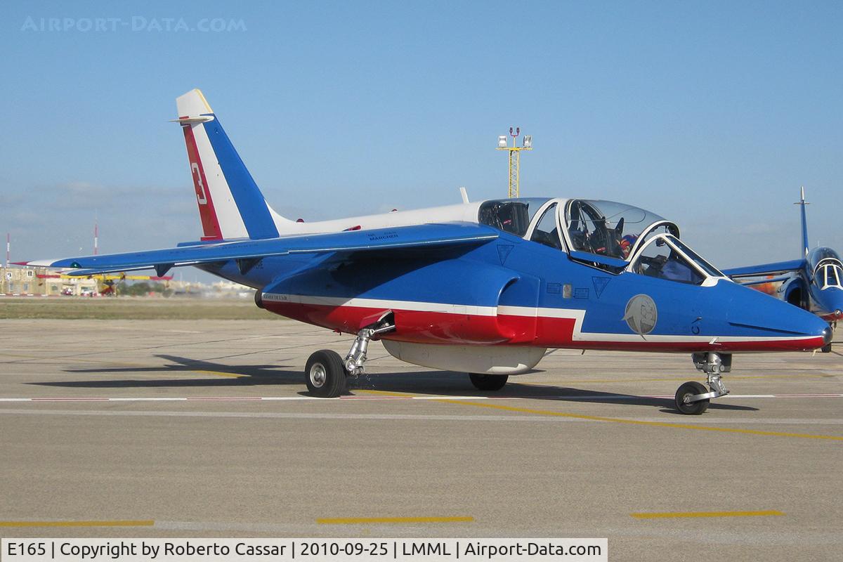 E165, Dassault-Dornier Alpha Jet E C/N E165, Malta International Airshow 2010