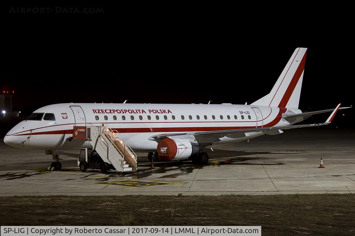 SP-LIG, 2009 Embraer 175LR (ERJ-170-200LR) C/N 17000283, Park 4