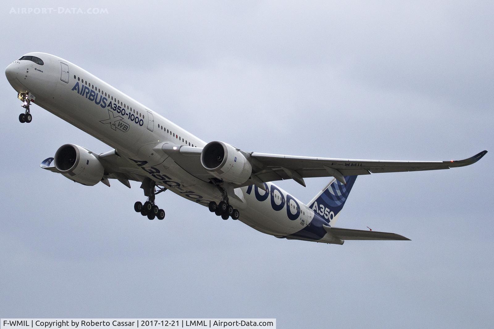 F-WMIL, 2016 Airbus A350-1041 C/N 059, Runway 31