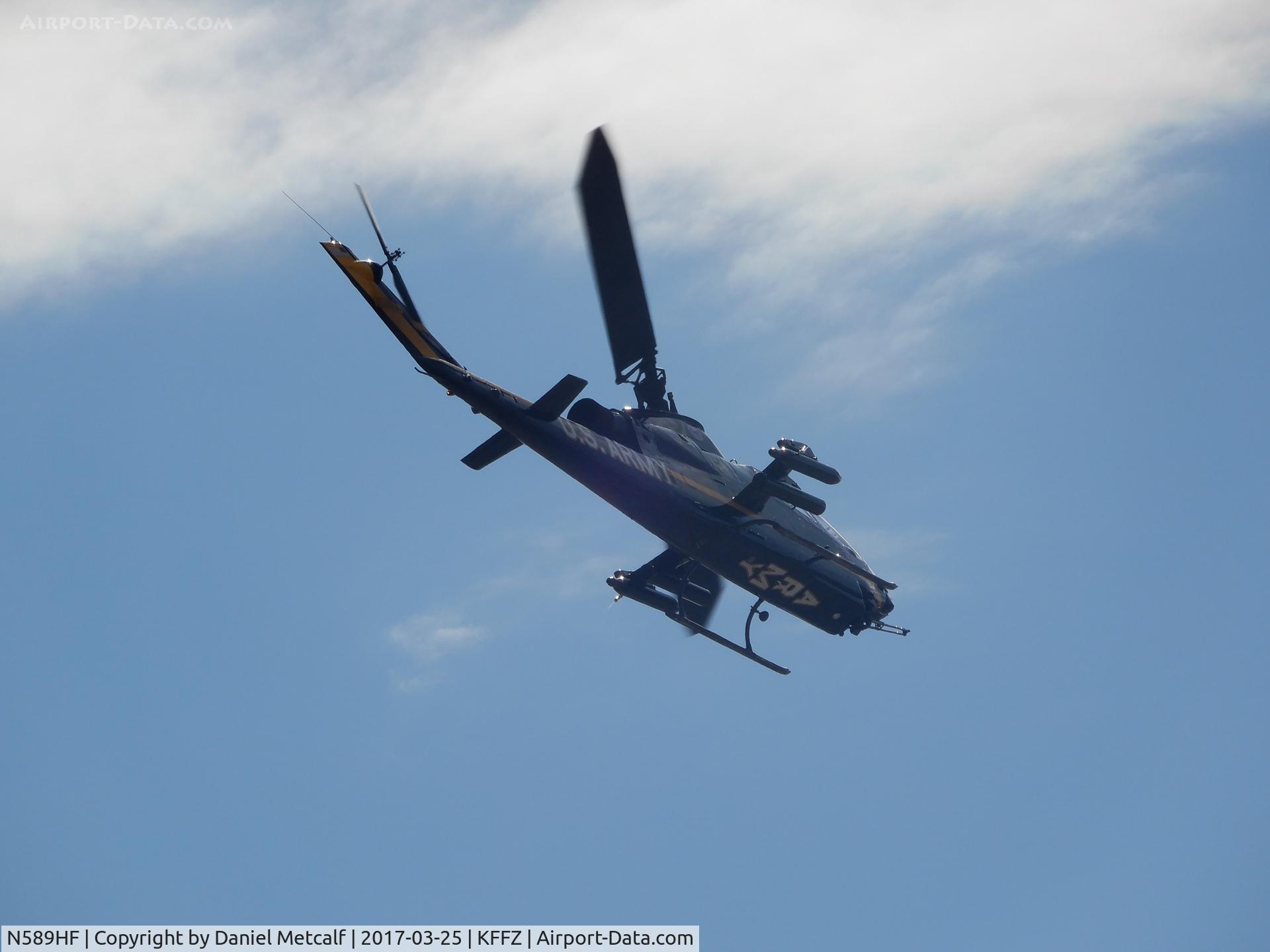 N589HF, 1967 Bell AH-1F Cobra C/N 20253, Falcon Field Municipal Airport Open House 2017