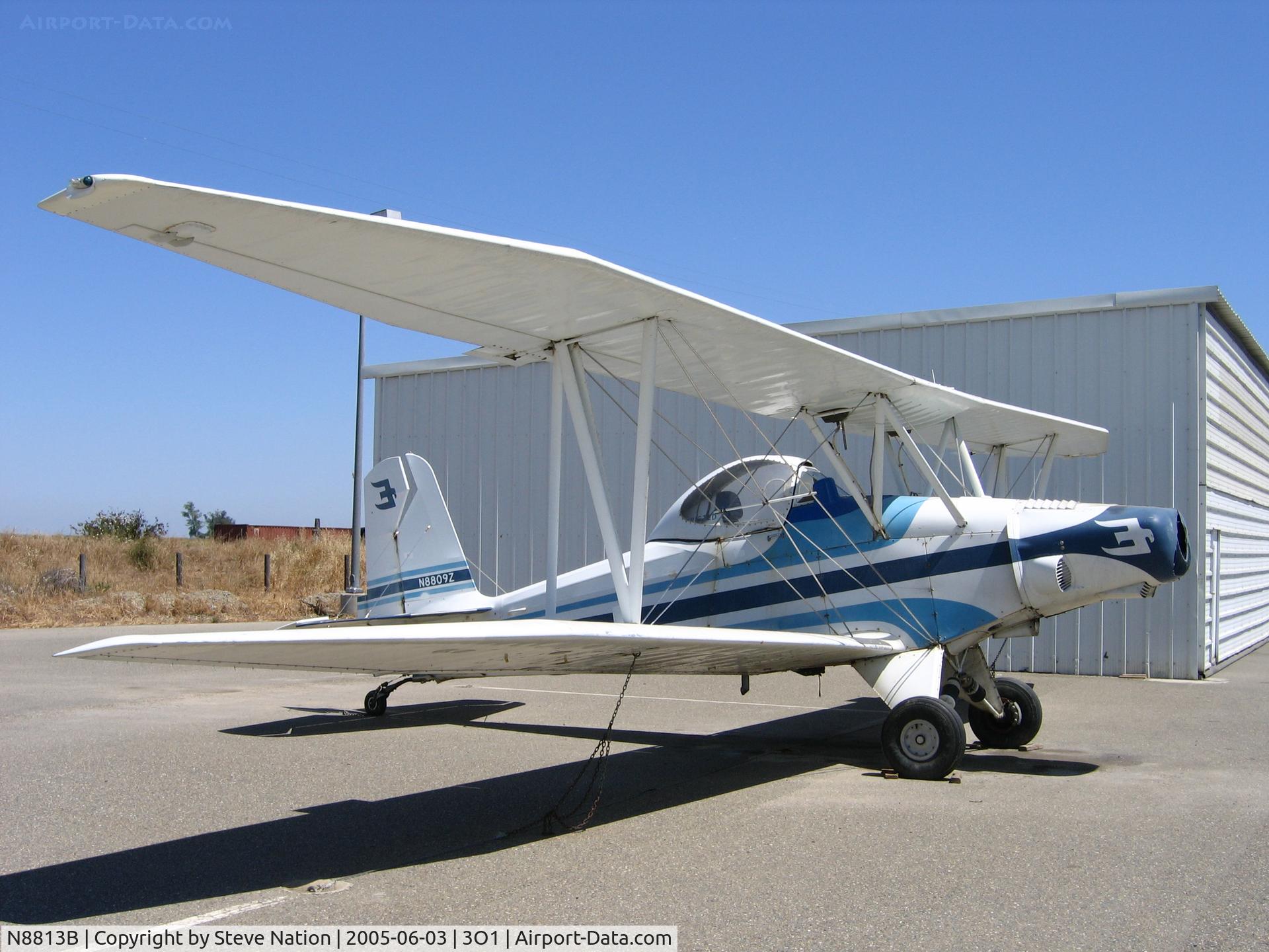 N8813B, 1982 Eagle Aircraft Co Eagle DW-1 C/N DW-1-0081-82, Newman Air Service 1982 Eagle DW-1 crop duster at Gustine, CA minus prop