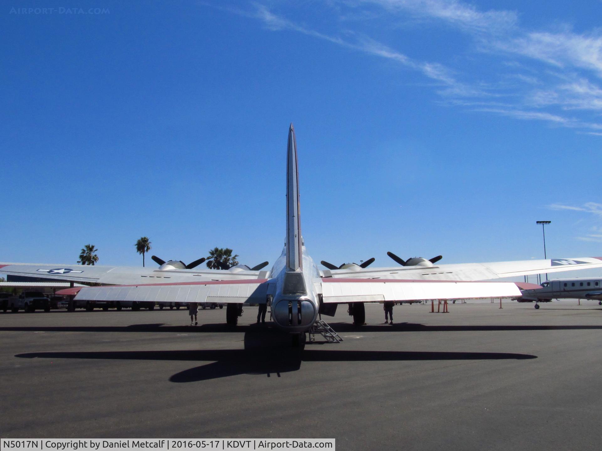 N5017N, 1944 Lockheed/Vega (Boeing) B-17G-105-VE Flying Fortress C/N 8649, Seen at Phoenix Deer Valley