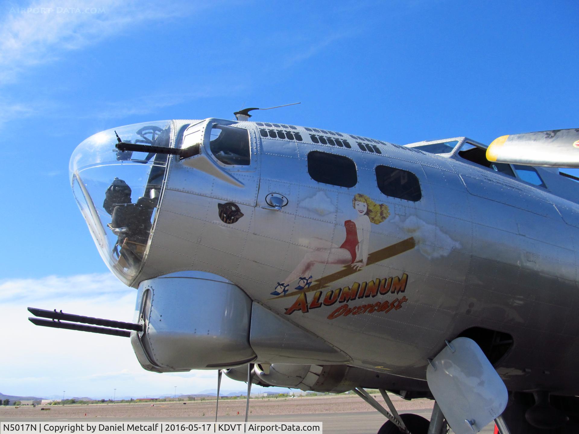 N5017N, 1944 Lockheed/Vega (Boeing) B-17G-105-VE Flying Fortress C/N 8649, Nose Art