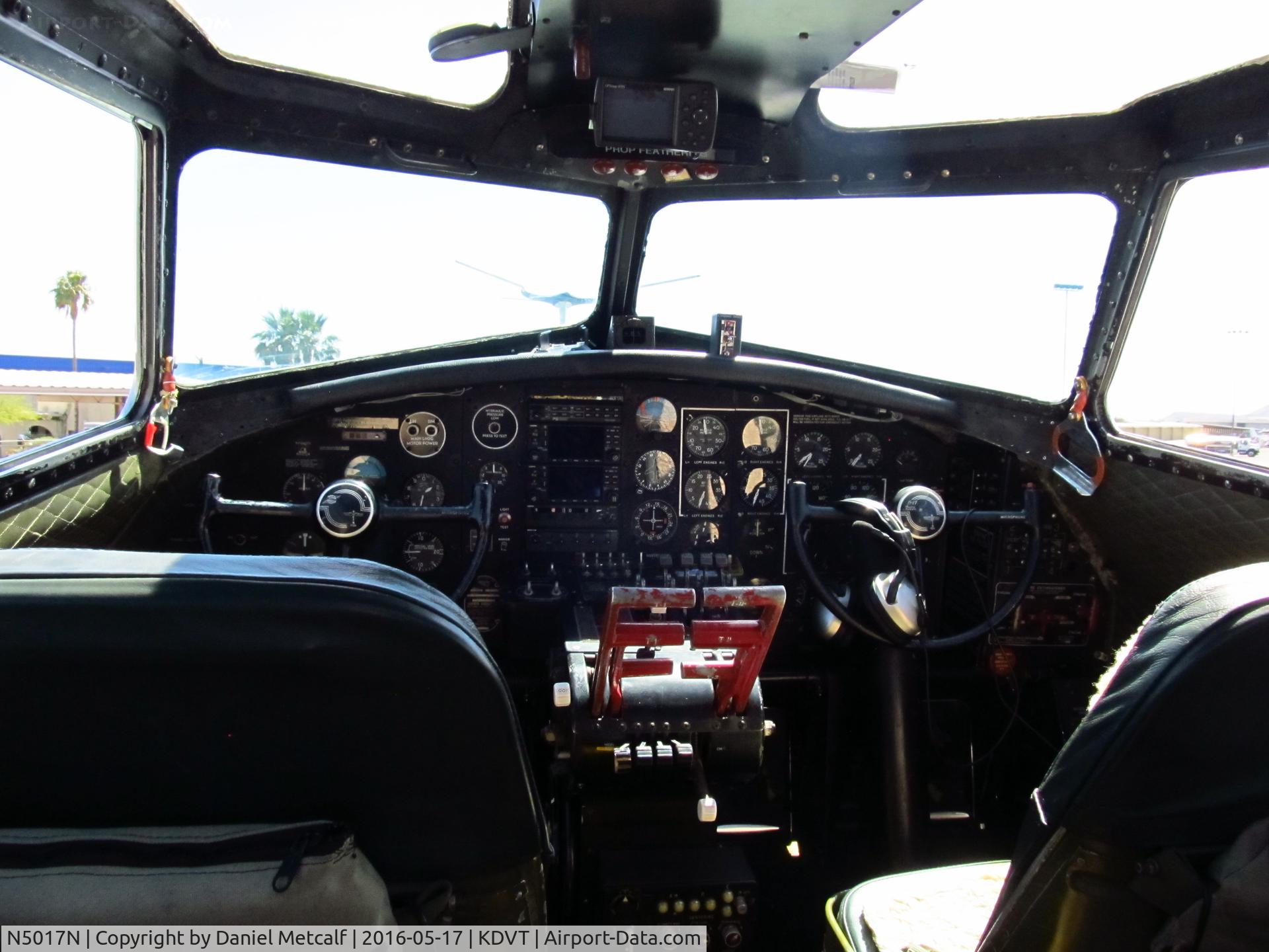 N5017N, 1944 Lockheed/Vega (Boeing) B-17G-105-VE Flying Fortress C/N 8649, Cockpit
