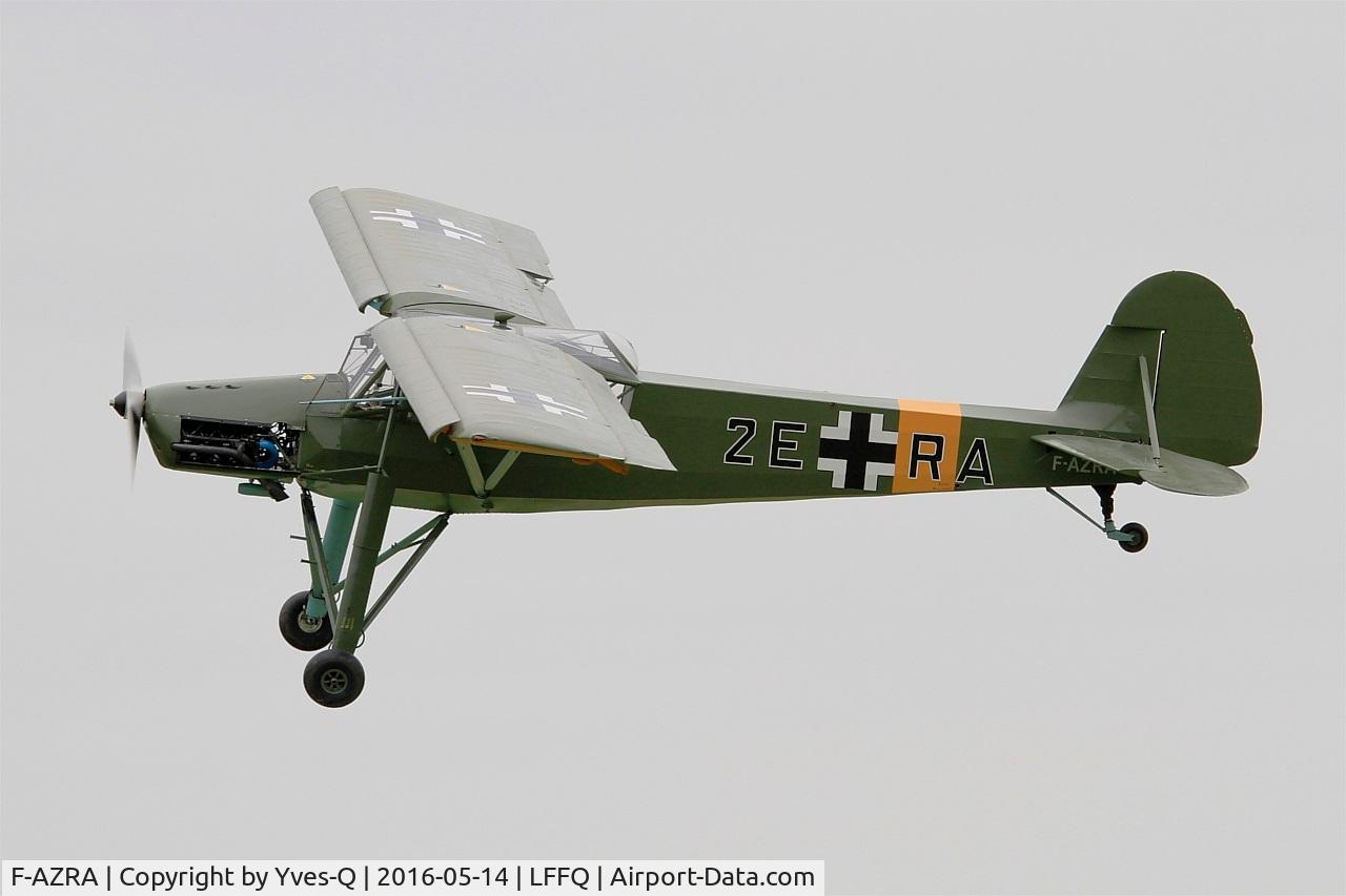 F-AZRA, Fieseler Fi-156C-3 Storch C/N 2039, Fieseler Fi-156C-3 Storch, On display, La Ferté-Alais airfield (LFFQ) Airshow 2016