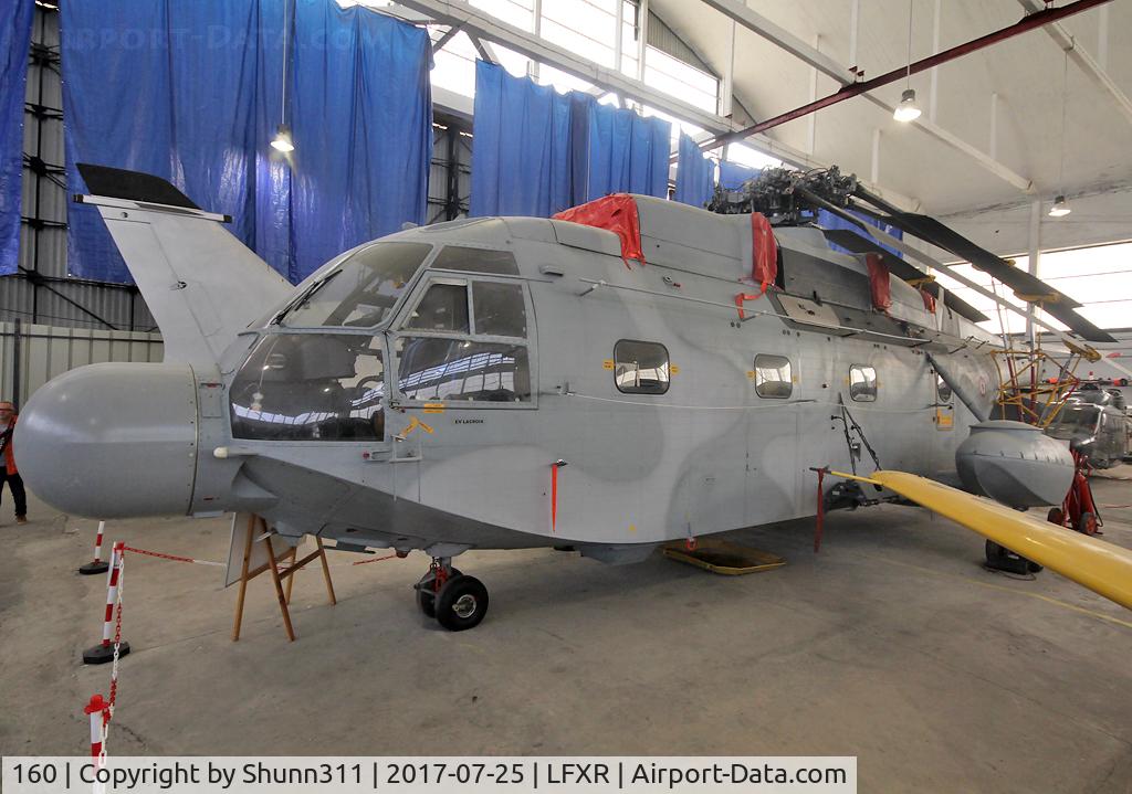 160, Aérospatiale SA-321G Super Frelon C/N 160, Preserved in the Rochefort Naval Museum since 2010