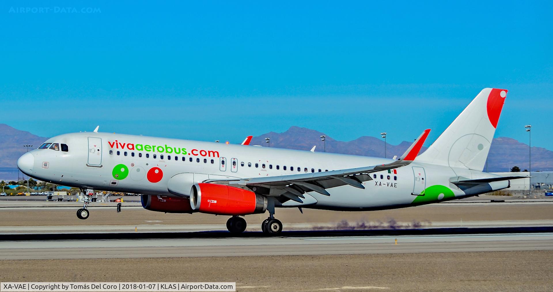 XA-VAE, 2015 Airbus A320-232 C/N 6602, XA-VAE Viva Aerobus Airbus A320-232 s/n 6602 - Las Vegas - McCarran International (LAS / KLAS)
USA - Nevada, January 7, 2018
Photo: Tomás Del Coro