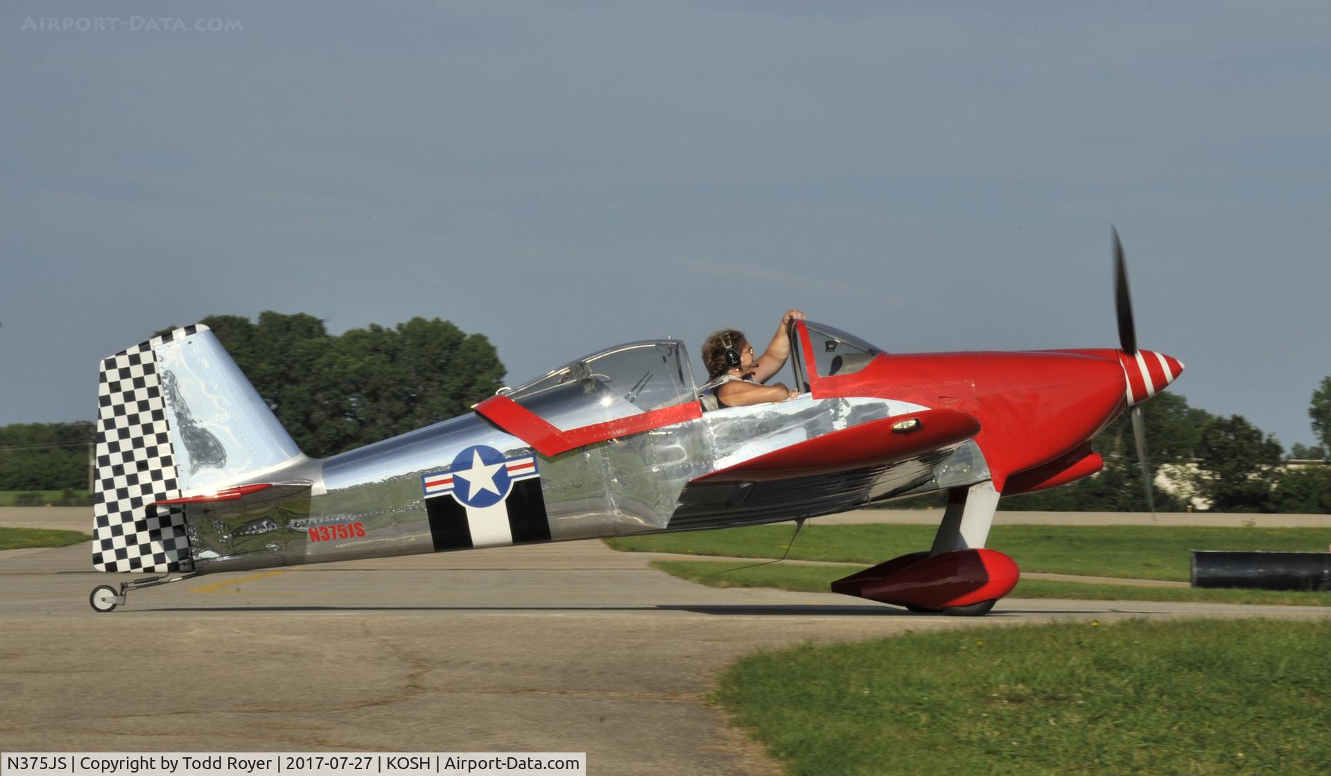 N375JS, 2000 Vans RV-6 C/N 23645, Airventure 2017