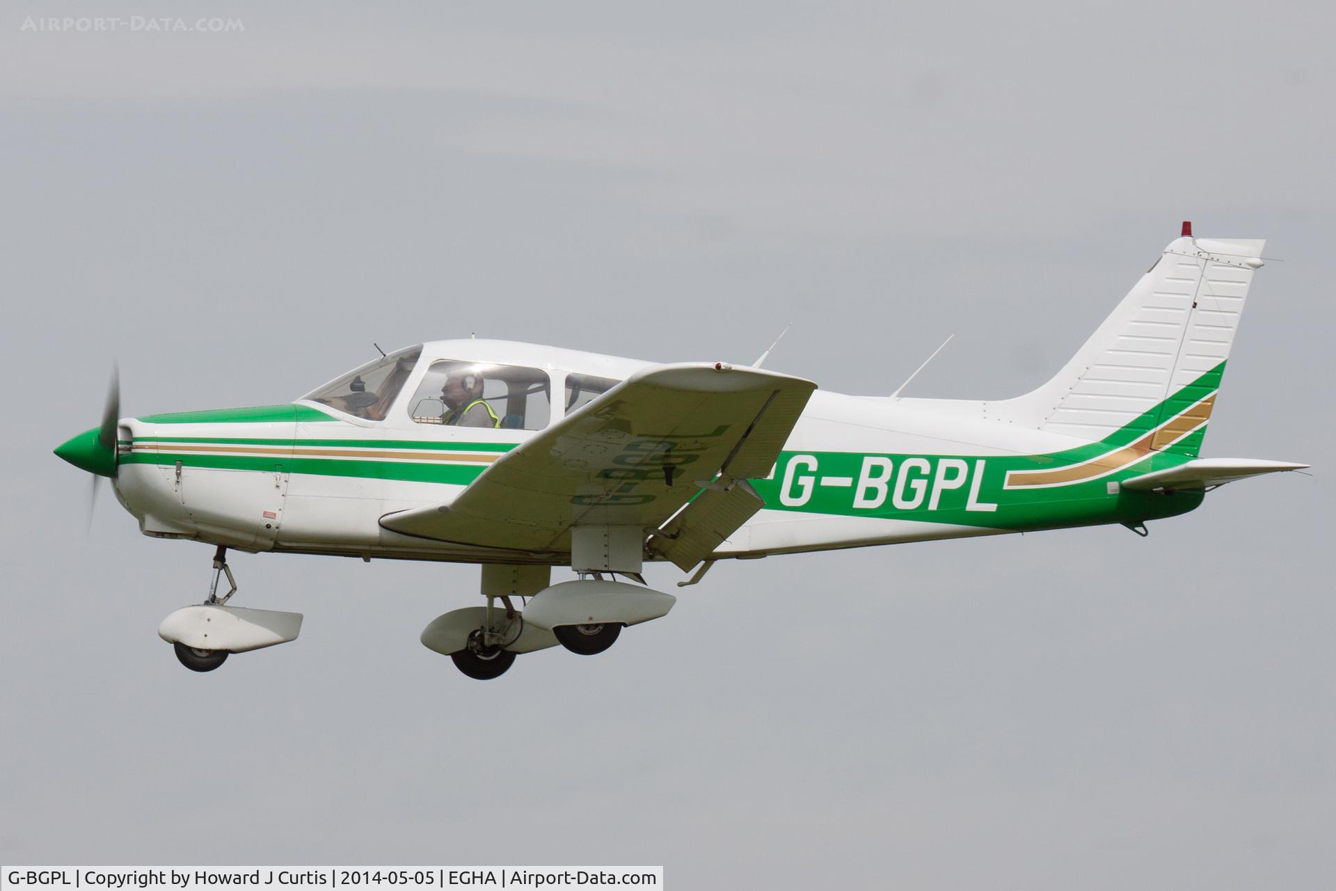 G-BGPL, 1979 Piper PA-28-161 Cherokee Warrior II C/N 28-7916289, Privately owned