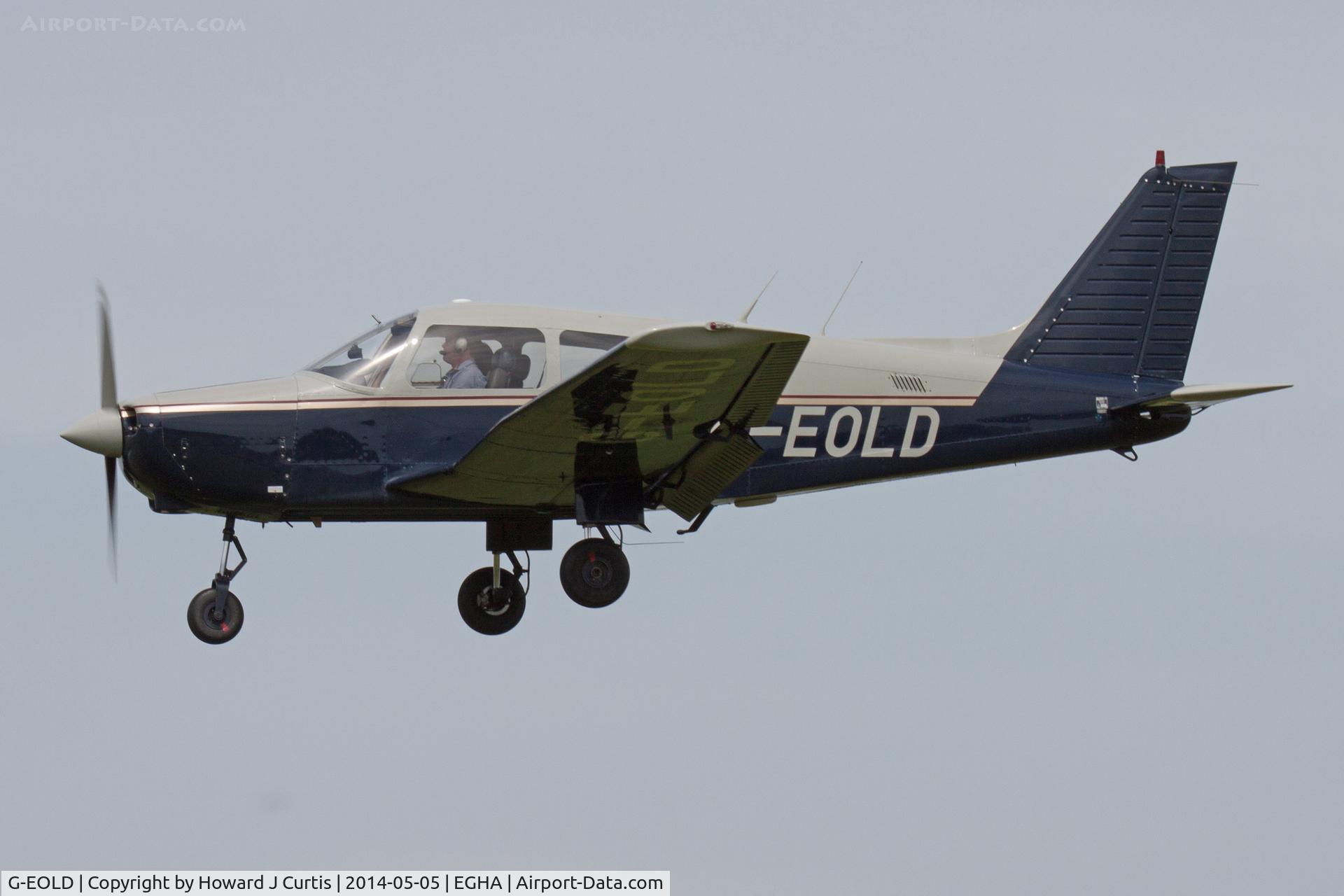 G-EOLD, 1985 Piper PA-28-161 Cherokee Warrior II C/N 28-8516030, Privately owned