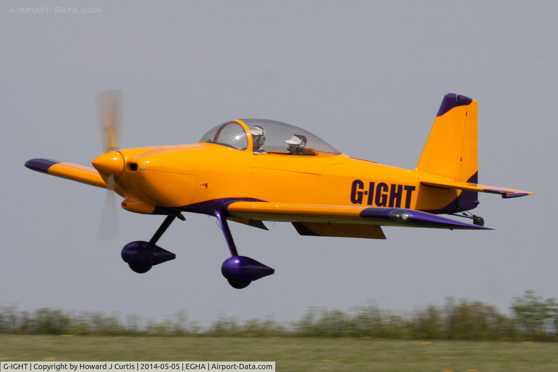 G-IGHT, 2010 Vans RV-8 C/N PFA 303-14520, Privately owned