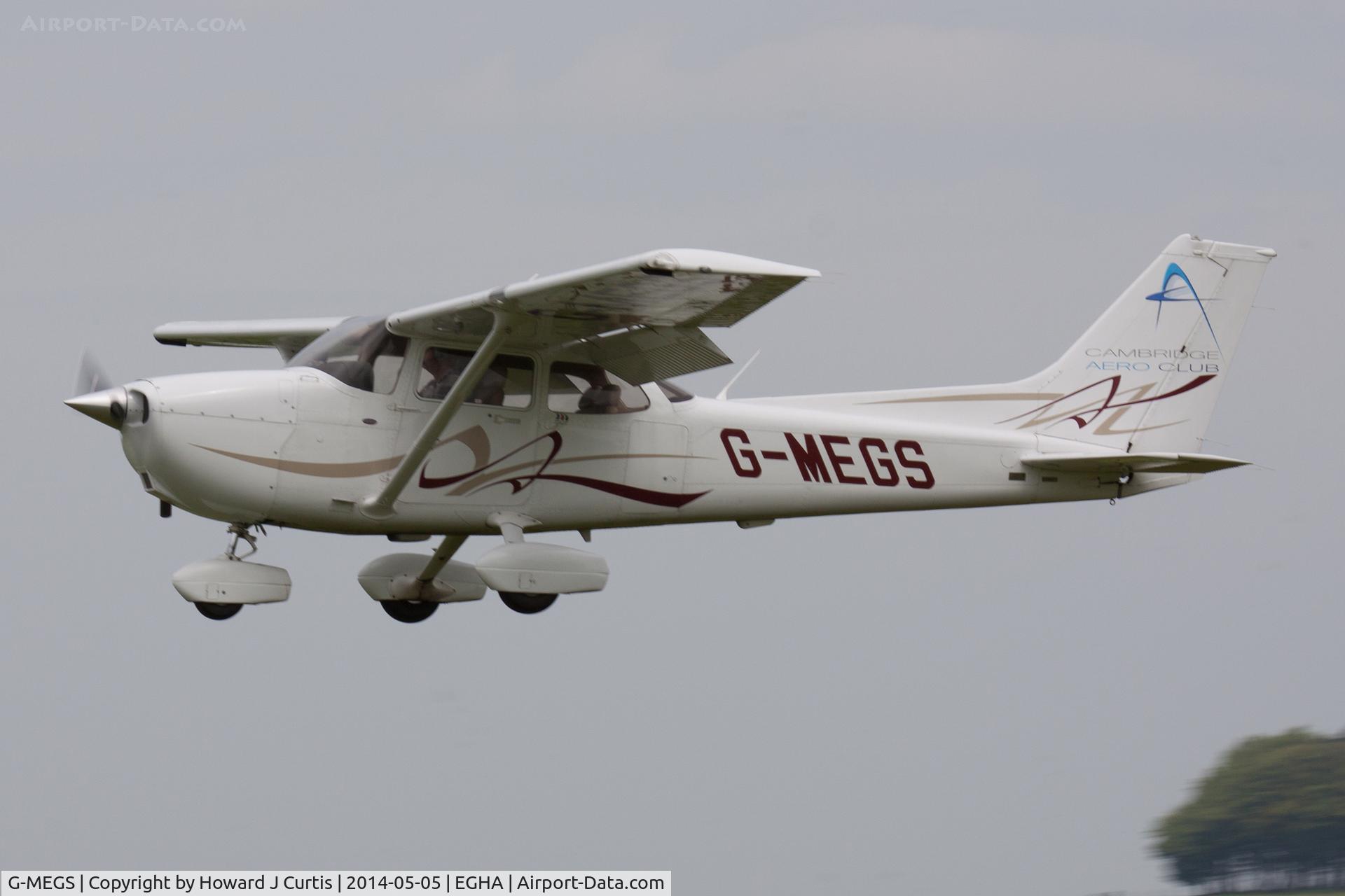 G-MEGS, 2008 Cessna 172S Skyhawk C/N 172S10723, Privately owned