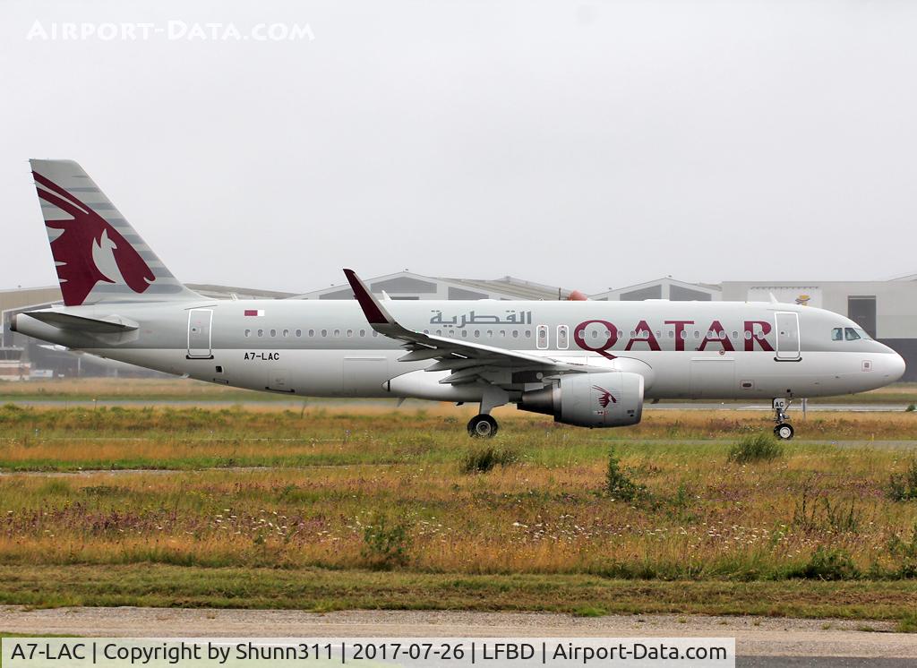 A7-LAC, 2015 Airbus A320-214 C/N 6494, Taxiing for departure... British Airways flight...