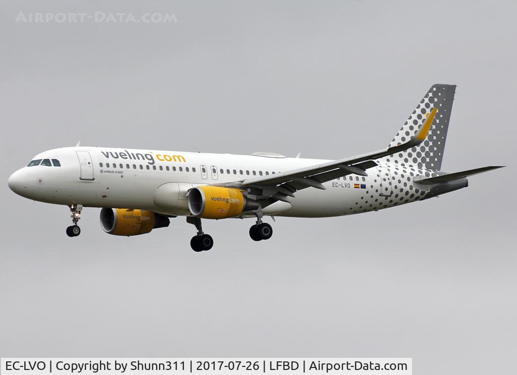 EC-LVO, 2013 Airbus A320-214 C/N 5533, Landing rwy 23