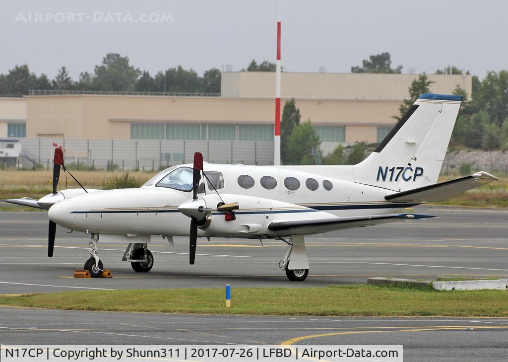 N17CP, 1982 Cessna 425 Conquest I C/N 425-0156, Parked at the General Aviation area...