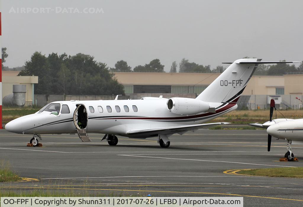 OO-FPF, 2016 Cessna 525B CitationJet CJ3+ C/N 525B-0505, Parked at the General Aviation area...