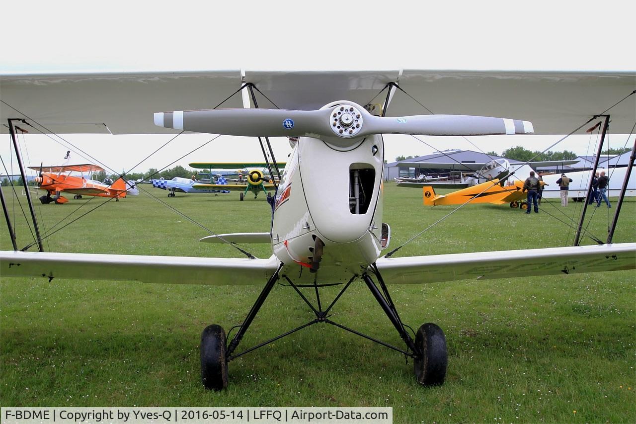 F-BDME, Stampe-Vertongen SV-4A C/N 635, Stampe-Vertongen SV-4A, Static display, La Ferté-Alais airfield (LFFQ) Air show 2016