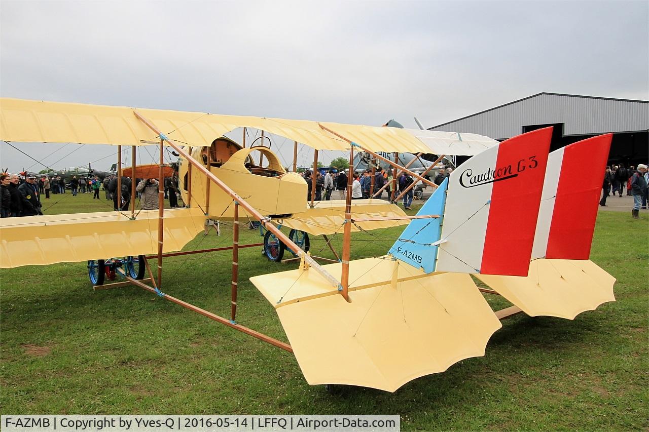 F-AZMB, Caudron G.3 C/N SA-33, Caudron G.3, Static display, La Ferté-Alais airfield (LFFQ) Airshow 2016