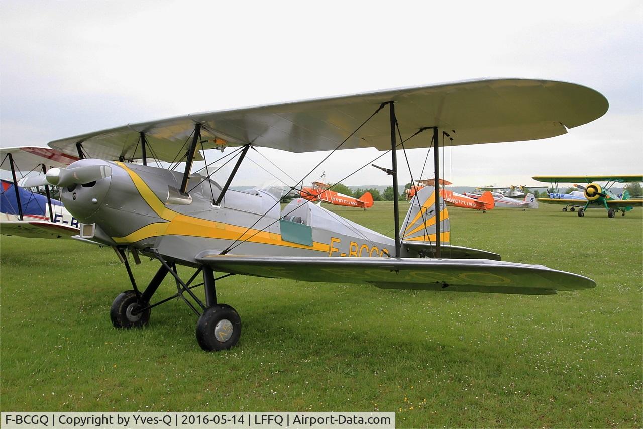 F-BCGQ, Stampe-Vertongen SV-4A C/N 263, Stampe-Vertongen SV-4A, Static park, La Ferté-Alais airfield (LFFQ) Air show 2016