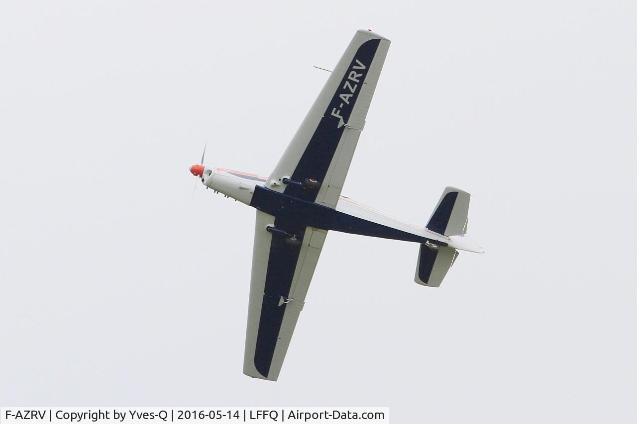 F-AZRV, Zlin Z-526 Trener Master C/N 1079, Zlin Z-526 Trener Master, On display, La Ferté-Alais airfield (LFFQ) Air show 2016