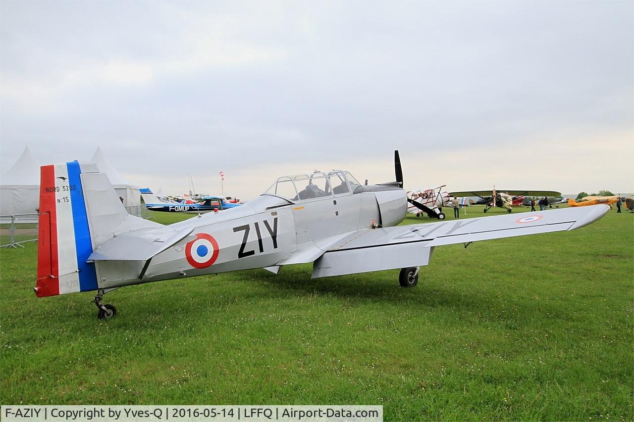 F-AZIY, Nord 3202 Master C/N 15, Nord 3202-B Master, Static park, La Ferté-Alais airfield (LFFQ) Air show 2016
