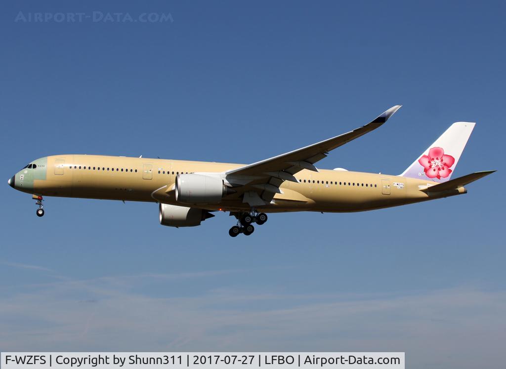 F-WZFS, 2017 Airbus A350-941 C/N 0138, C/n 0138 - For China Airlines
