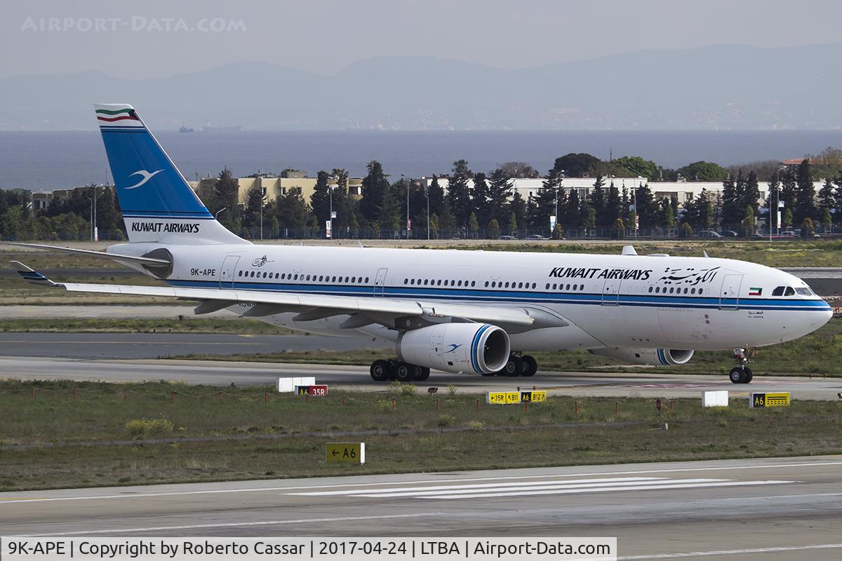 9K-APE, 2015 Airbus A330-243 C/N 1681, Istanbul Ataturk