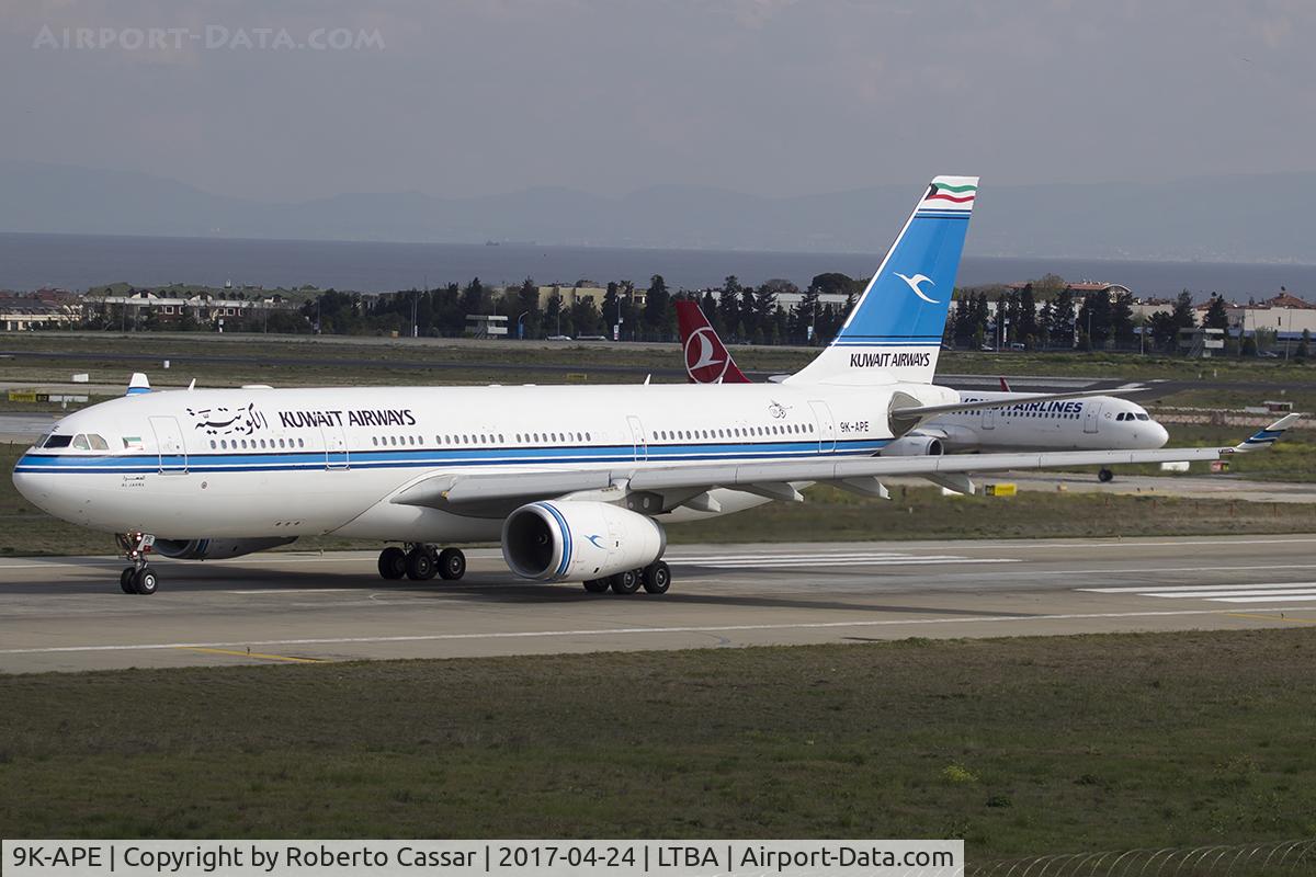 9K-APE, 2015 Airbus A330-243 C/N 1681, Istanbul Ataturk