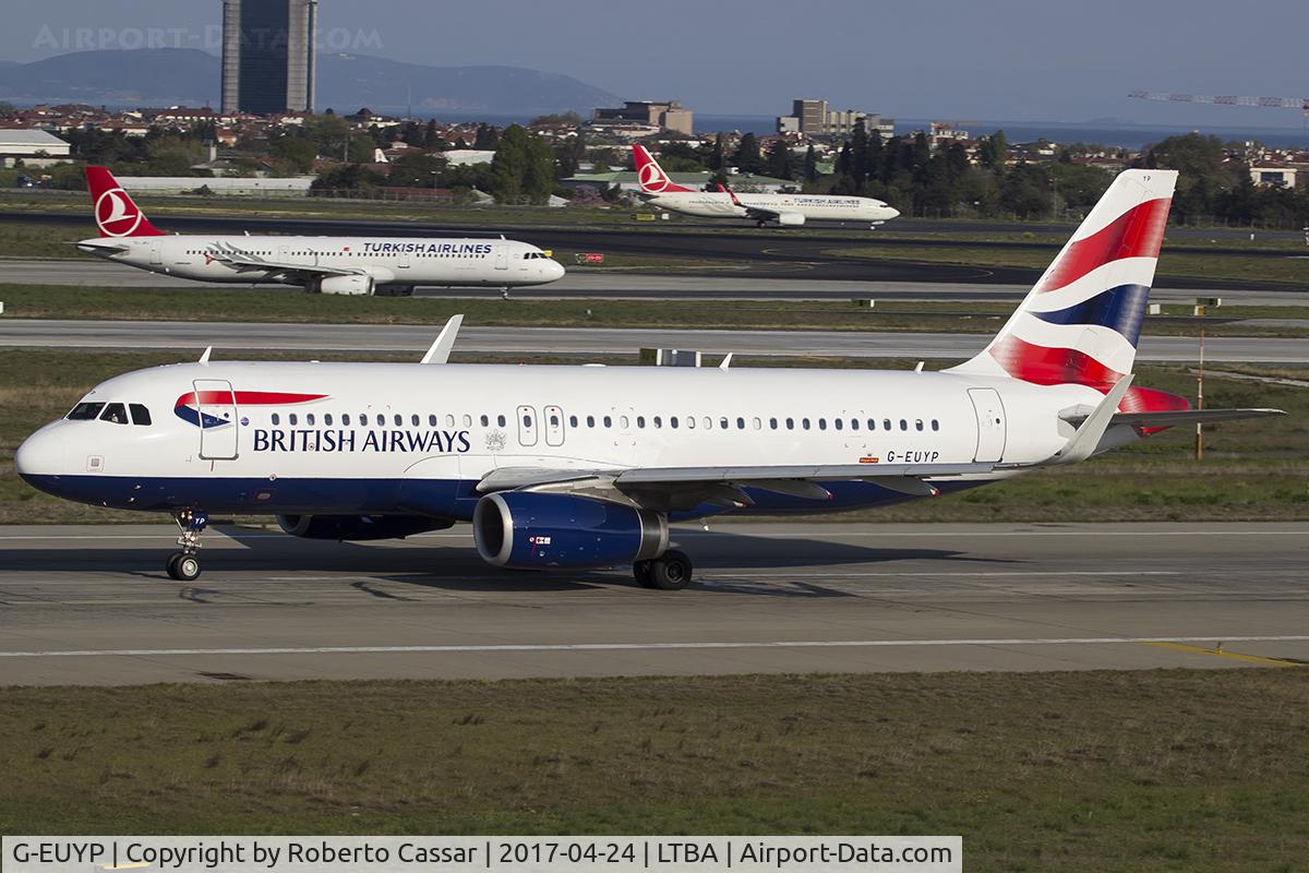 G-EUYP, 2013 Airbus A320-232 C/N 5784, Istanbul Ataturk