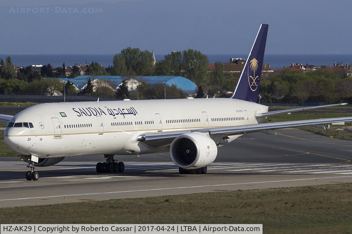 HZ-AK29, 2015 Boeing 777-368/ER C/N 42267, Istanbul Ataturk