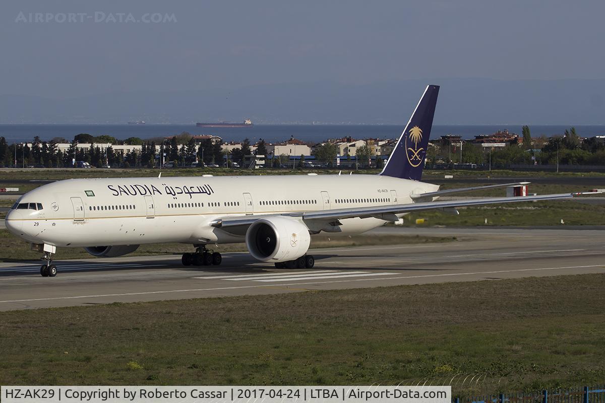HZ-AK29, 2015 Boeing 777-368/ER C/N 42267, Istanbul Ataturk