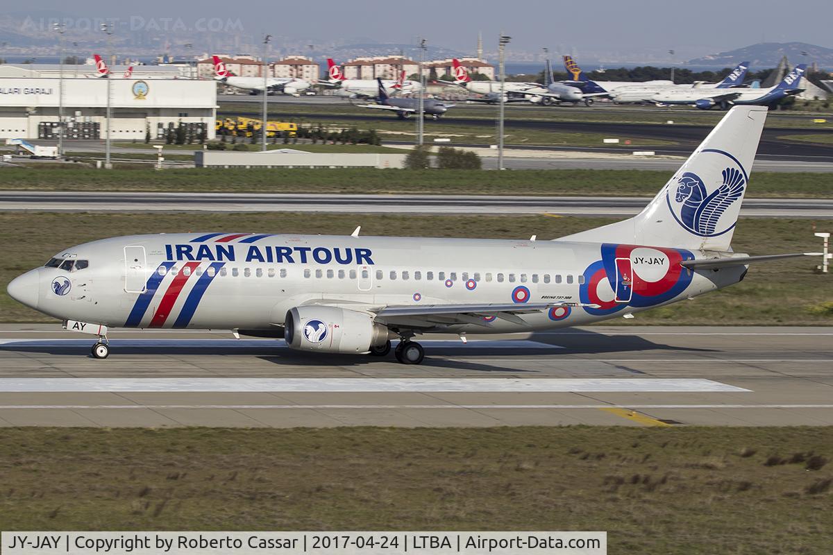 JY-JAY, 1998 Boeing 737-3S3 C/N 29244, Istanbul Ataturk