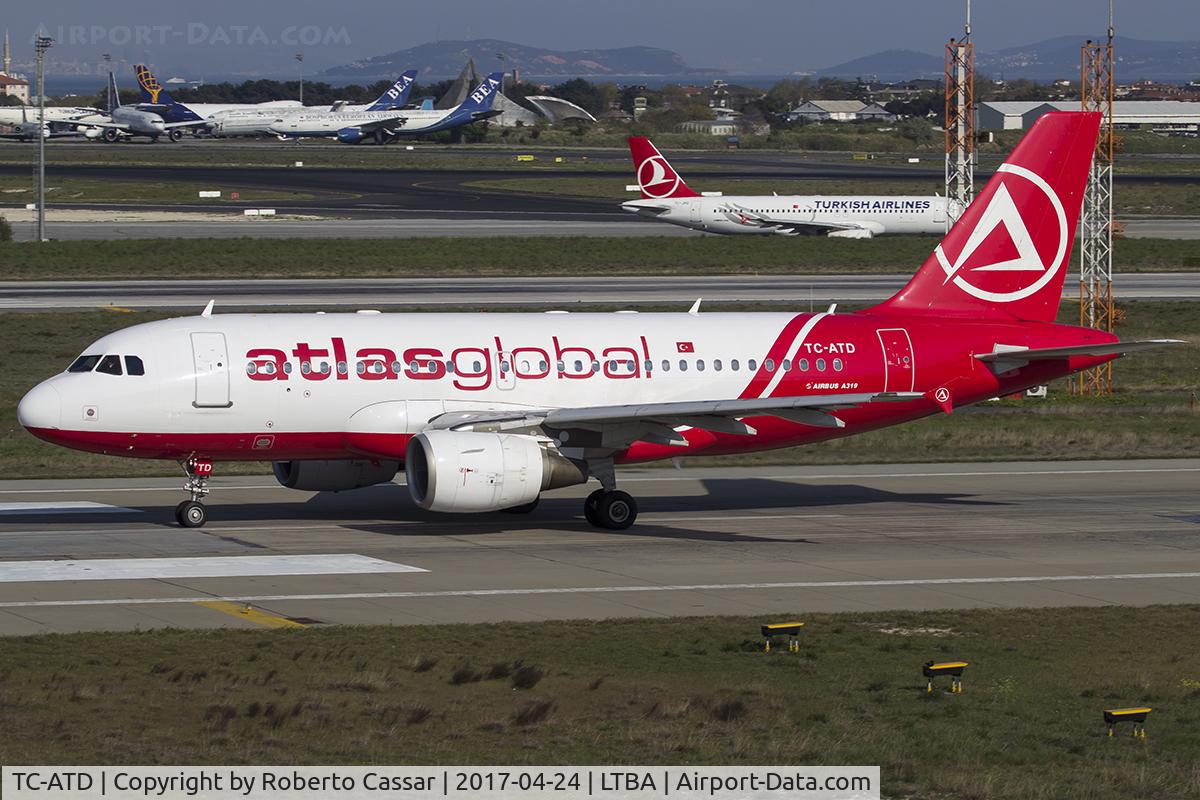 TC-ATD, 1999 Airbus A319-112 C/N 1124, Istanbul Ataturk