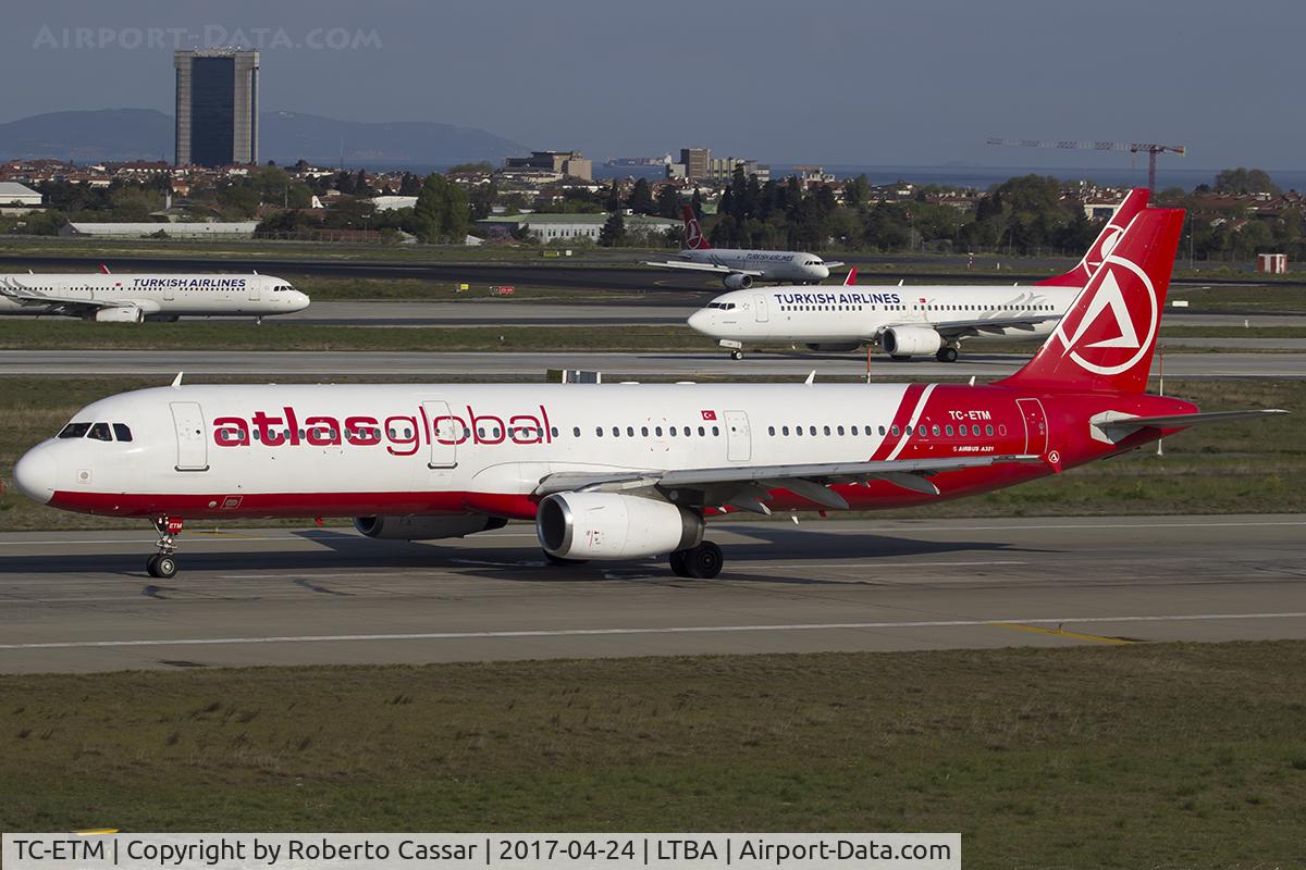 TC-ETM, 1996 Airbus A321-131 C/N 604, Istanbul Ataturk