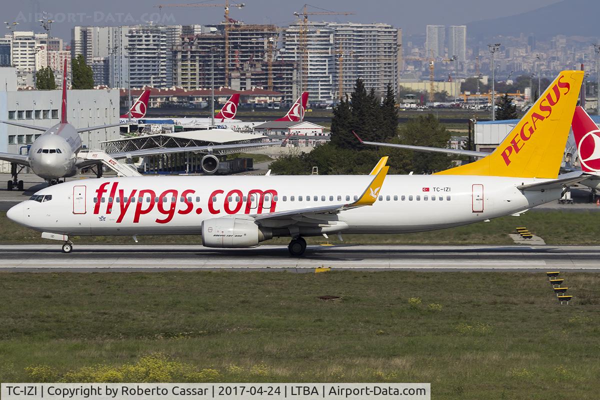 TC-IZI, 2007 Boeing 737-8GJ C/N 34904, Istanbul Ataturk